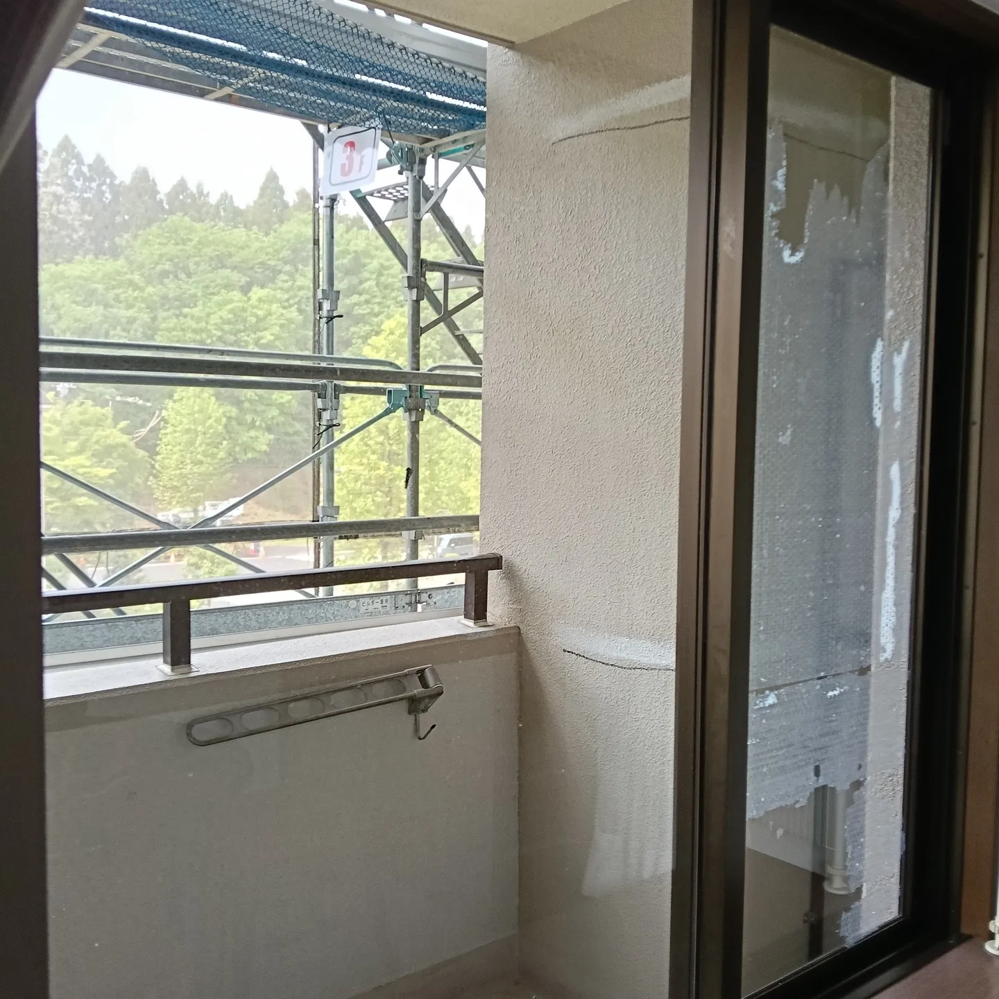 S様邸マンション節電ガラスコート工事