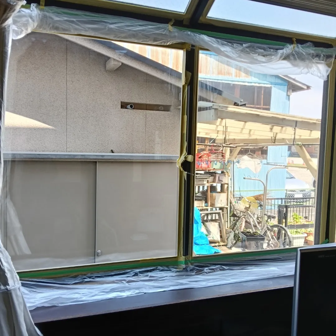 G様邸お家・事務所まるごと節電ガラスコート工事